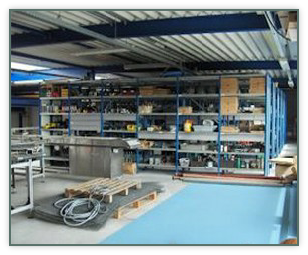 Spare part storage in Swifterbant.